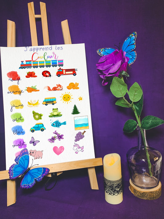 Apprend les couleurs