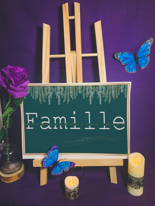 Affiche Famille