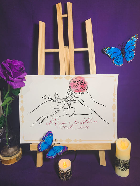 Affiche "notre premier rendez vous"